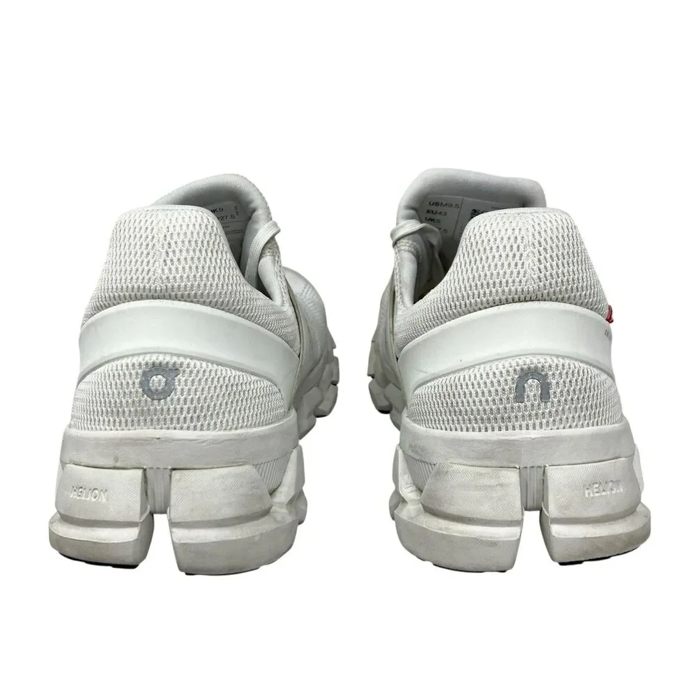 On Cloud Sneakers Mens 9.5 White Cloudswift 3 AD Ice Black‎ Running 3MD10241926